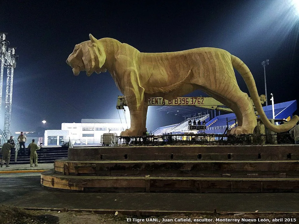 Monumento El Tigre UANL modelado con Rescate Estructural TG3